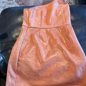 UO snakeprint mini dress